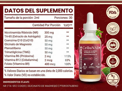 CelluNAD+ – Restauración celular