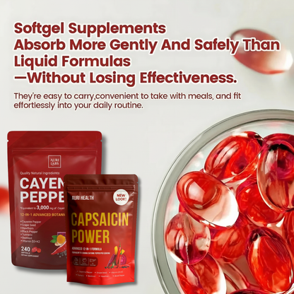 Support Vascular Function with Silvara™ Capsaicin Softgels