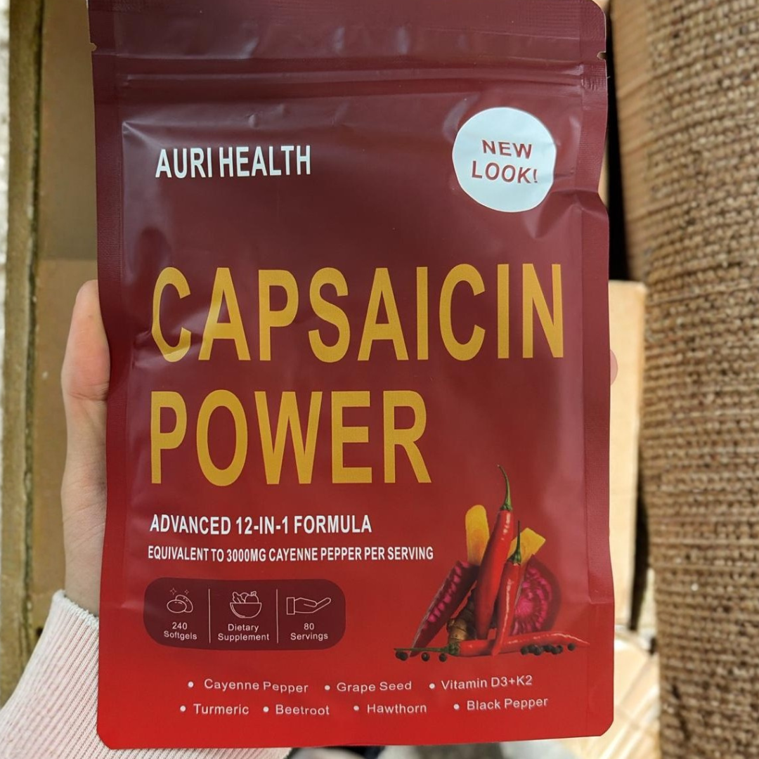 Support Vascular Function with Silvara™ Capsaicin Softgels