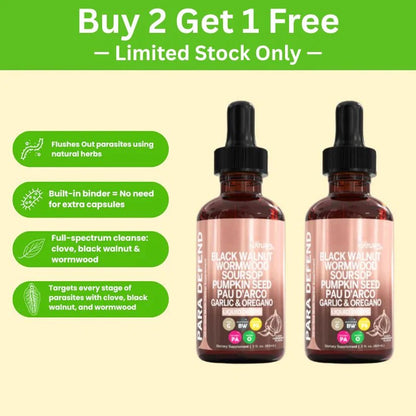 Wormwood Black Walnut Gut Reset