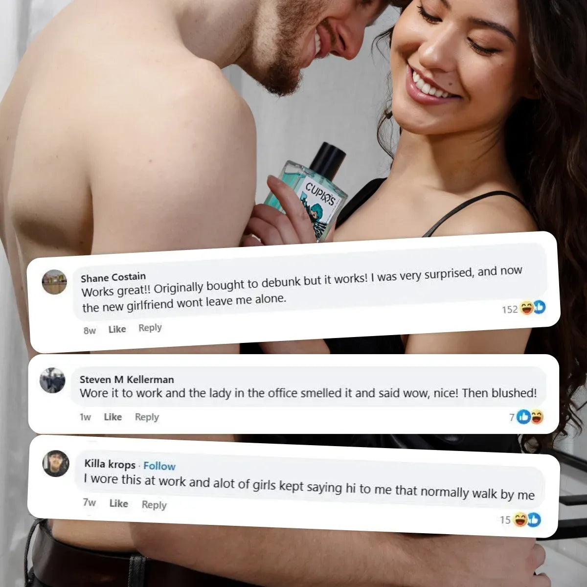 Turn Heads and Ignite Her Desire with Two Sprays of Cupids Hypnosis Cologne